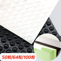 3M silicone anti-collision particles Wardrobe door mute paste silencer buffer Transparent rubber self-adhesive non-slip rubber anti-collision pad