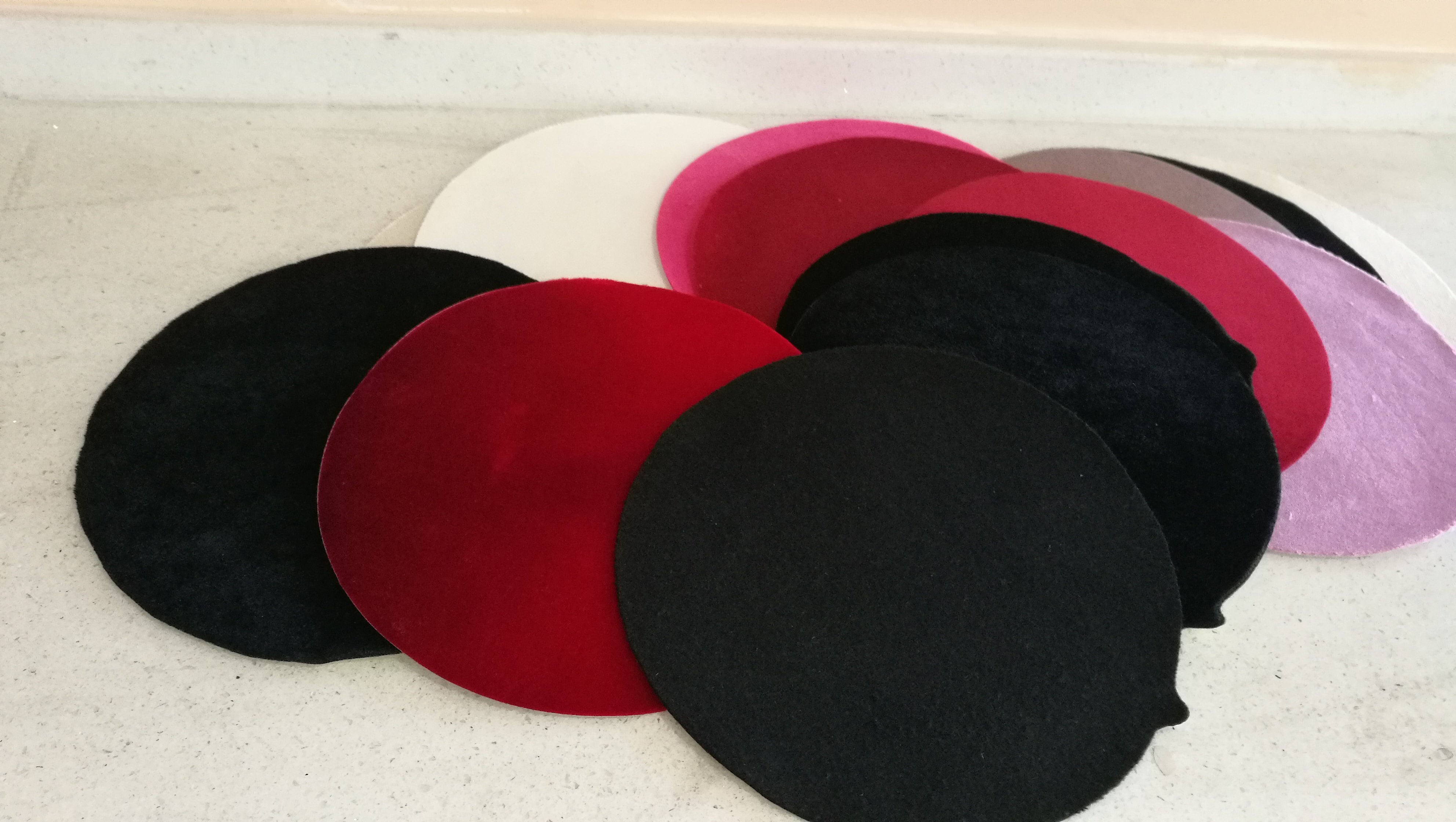 Metallographic polishing cloth polishing fabric back glue velvet velvet nylon canvas metallographic sample preparation consumables multiple specifications and sizes