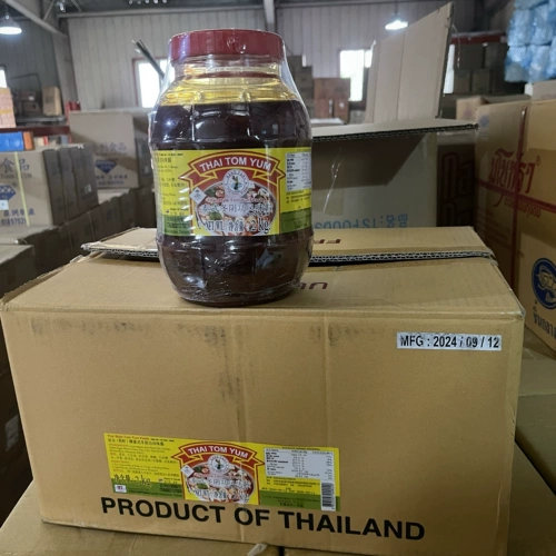 Бесплатная доставка, импортированная из Таиланда, сказочный бренд Tom Yum, суп со вкусом соуса Fairy, креветки, соус для супа Tom Yum, чатни, 900 г