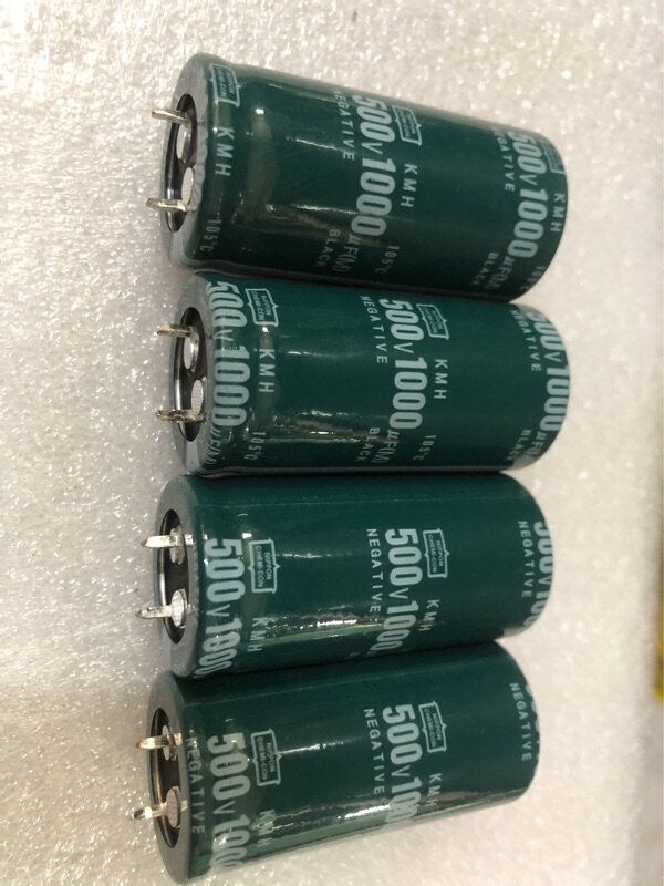 Manufacturer Direct Sale Trapping Machine Accessories Black Diamond Electrolytic Capacitor 500V1000uf 25X50