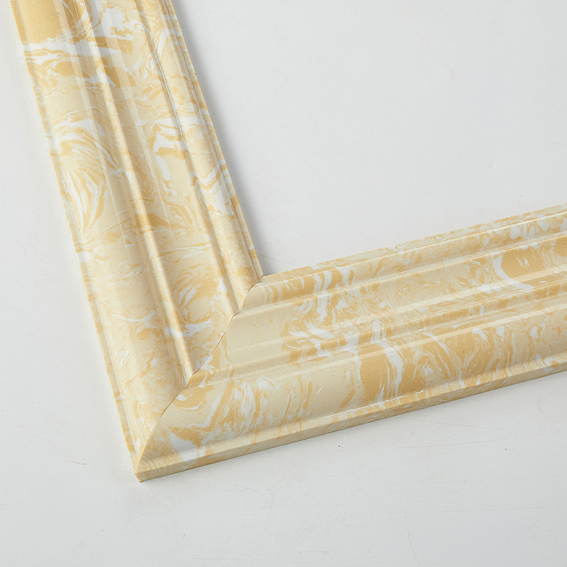 White Rose Pass Entrance Stone Door Set Line Artificial Marble TV Background Wall Frame Line Window Sill Wrap sideline