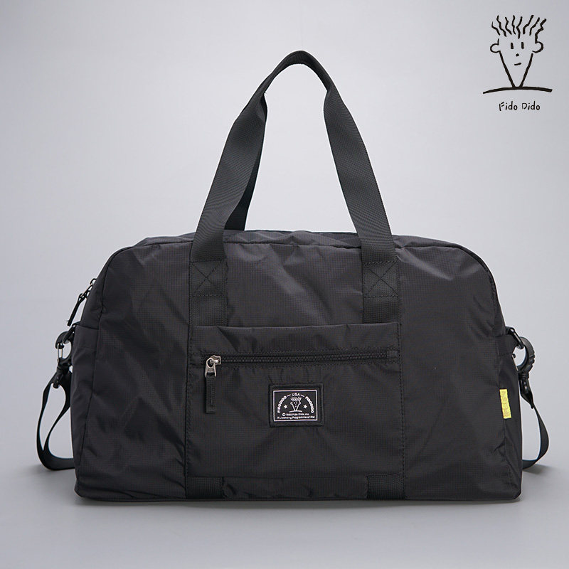 Feduidu Super Light Capacity Travel Pack for men and women's handbag strangle Oxford cloth simple