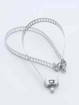 Stainless steel small head cable tie mini cylinder automatic equipment magnetic switch fixed foot 80MM strap buckle direct sales