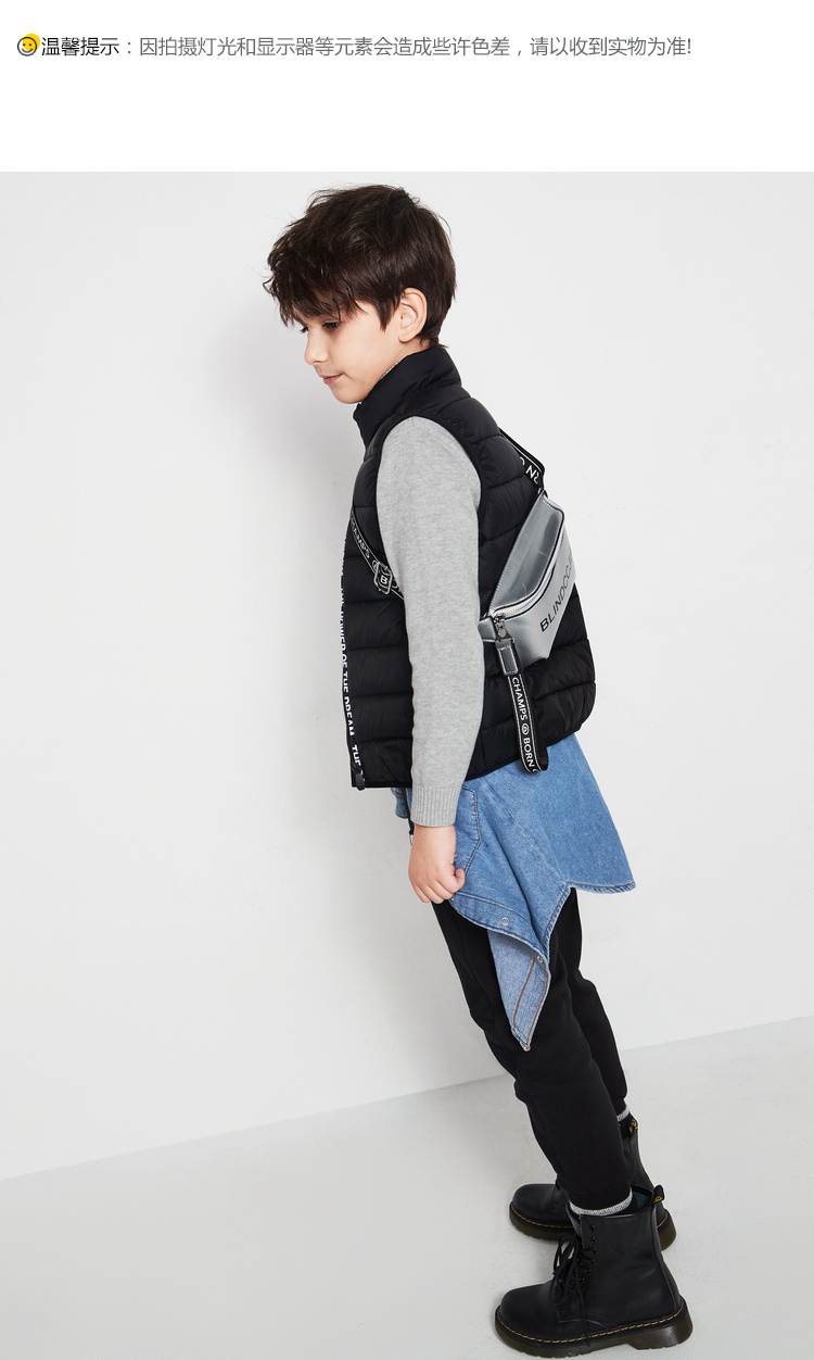 Balla Balla Boy vest 2018 quần áo trẻ em mùa thu đông mới 2018 áo gile phao trẻ em cao cấp