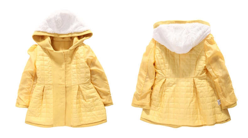 Manteau pour fille en mélange - Ref 2161921 Image 14