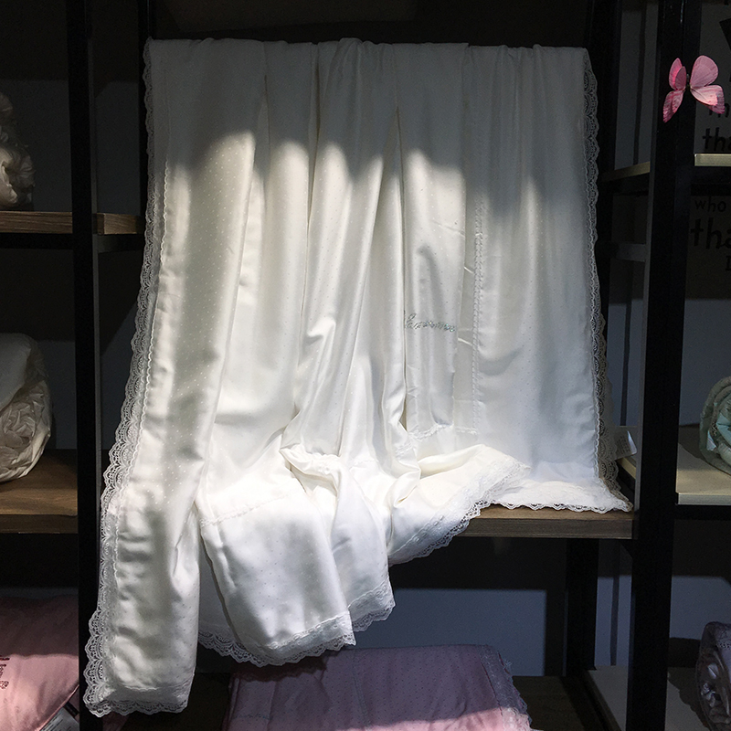 Spring Summer 100% mulberry silk summer quilt bifacial sky silk summer cool by single double air conditioning by washable high end quilt core