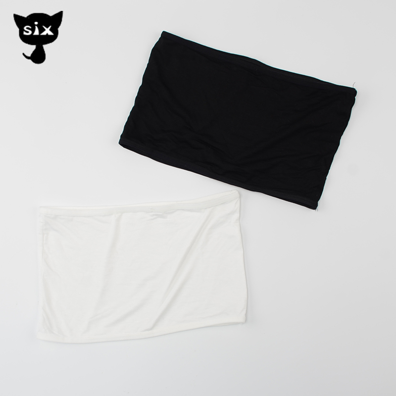Wear-proof tube top in Modal one-piece wrap chest bottoming strapless non-slip underwear female student thin summer