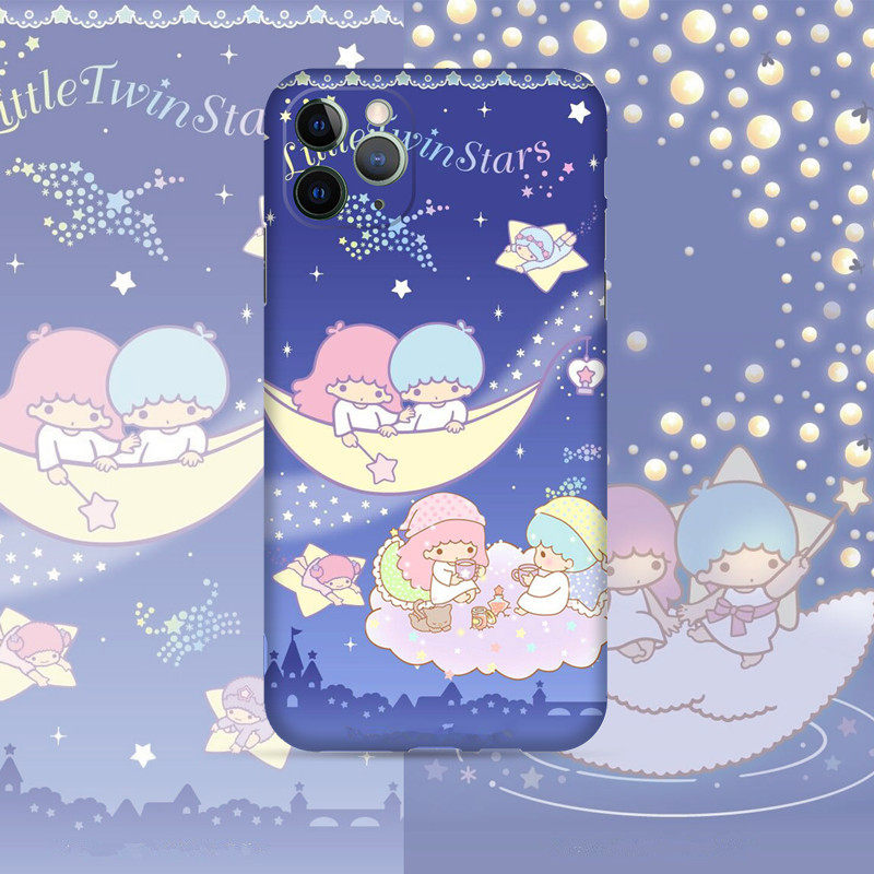 Apply iPhone 11pro mobile phone case new star XR Apple xsmax light surface 7p cartoon girl