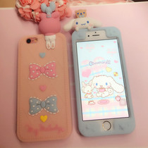 Apple x mobile phone shell groveling 7p women 6s Huawei xs xr Yugui dog 8 applicable iphone11 mobile phone sleeve xsmax