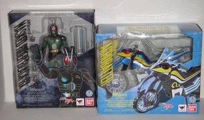 ของใหม่ในสต็อก ชุดมอเตอร์ไซค์ Shf Kamen Rider Black Rx Sun Child 2.0