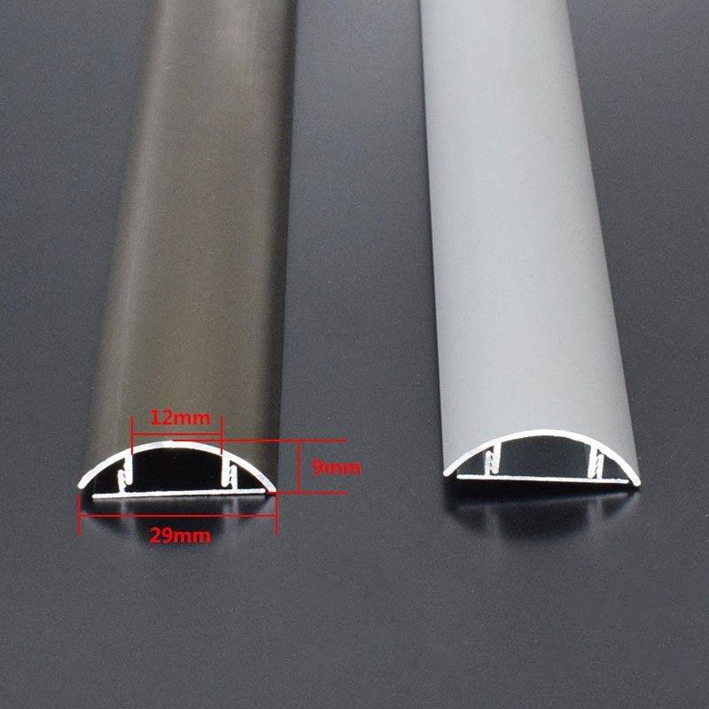 The strip aluminum gusset shields the ground-resistant lateral pressure line over the line floor finishing the wire trough tile routing