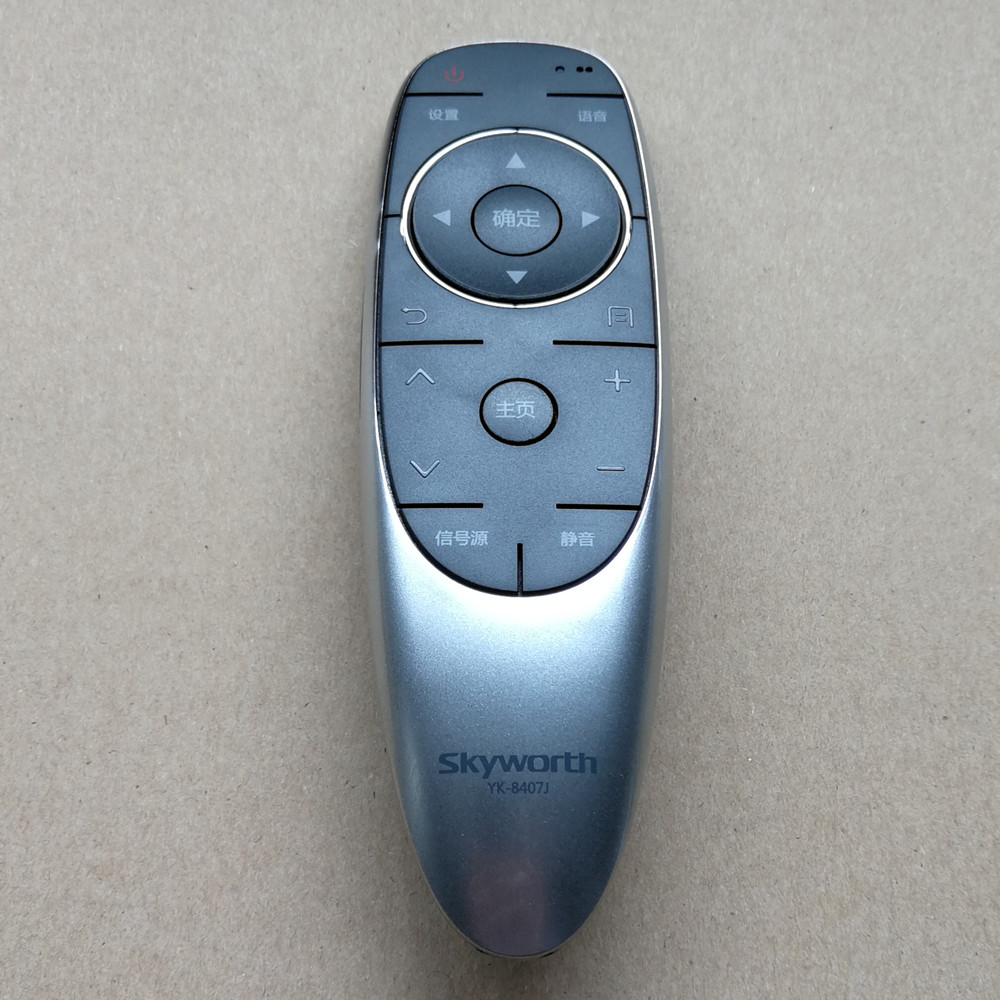 Suitable for original plant original clothing Skyworth innovative LCD TV voice remote control YK-8407J