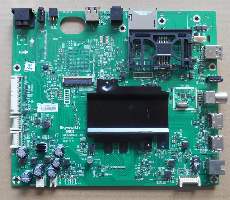 Original Skyworth 5800-A8H870-0P20 1P00 1P20 motherboard 55 43 49G7200 on-demand screen