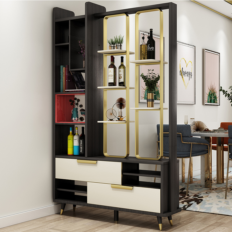 Light luxury wine cabinet partition cabinet living room multifunctional decorative cabinet modern hall entrance cabinet simple shoe cabinet room cabinet