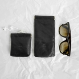 Брендовый кожаный кошелек, наушники, очки, сумка для хранения, воловья кожа, из натуральной кожи