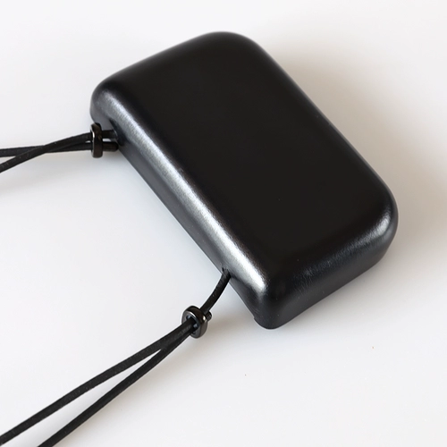 Минималистичный оригинальный картхолдер, сумка через плечо, небольшая сумка, из натуральной кожи, изысканный стиль