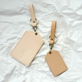 Оригинальный картхолдер, кожаный защитный чехол, брелок, из натуральной кожи, воловья кожа