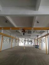 Changzhou simple driving boom crane cantilever crane mobile gantry fixed column type KBK track electric hoist