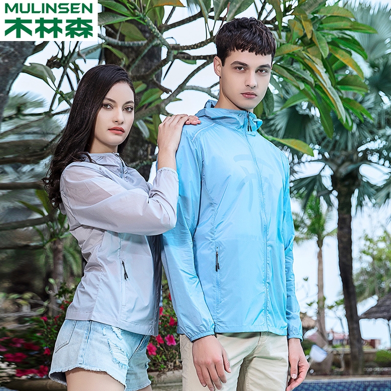 Wooden Linsen Men and Ladies Summer Summer Lightweight Skin Clothes