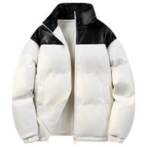 Mulinsen cotton-padded jackets for men and women in autumn and winter 2024 new style plus velvet and thickened warm stand-up collar cotton jackets customized
