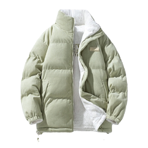 Mulinsen double-sided cotton coat for women small 2024 new style plus velvet and thickened loose warm cotton coat and jacket