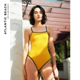 [Atlanticbeach Holiday Swimsuit] Консервативный и тонкий купальник контрастного сладкого купальника и тонкого купальника