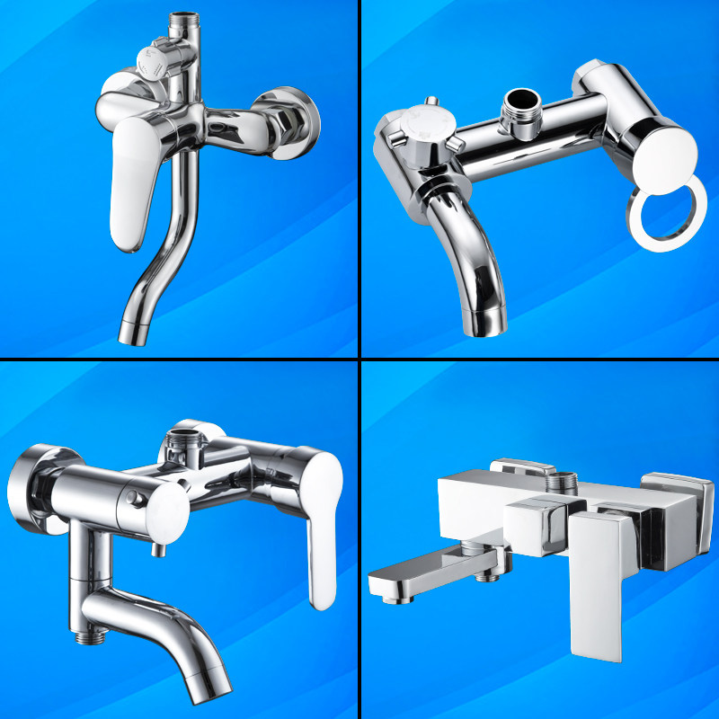 shower tap accessories switch hot and cold water mixing valve bathroom with shower shower shower shower 3-stop shower tap
