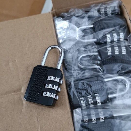 Exit European and American Luggage Code Lock Thousands of Coded Lock Safety Code Lock Padlock drawers Pull Chain Lock