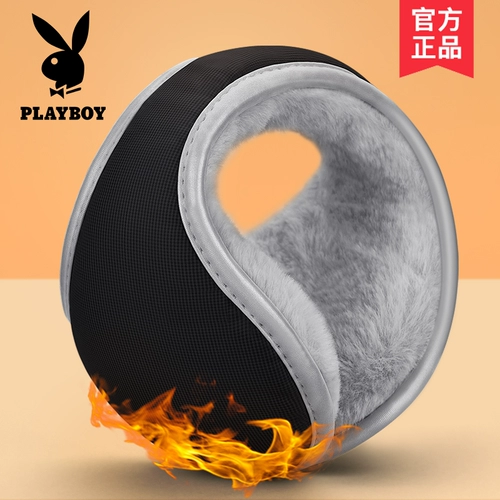 Playboy, ветрозащитные флисовые удерживающие тепло демисезонные защитные наушники, защита для ушей