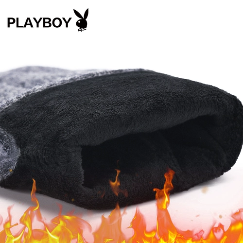 Playboy, мужские удерживающие тепло утепленные зимние ветрозащитные перчатки