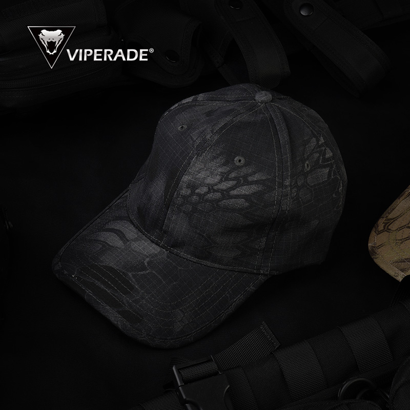 VIPERade Vipers Snake Military Fans Baseball Cap Outdoor Sport Climbing Duck Tongue Cap Sunscreen Sun-Shading Breathable Hat