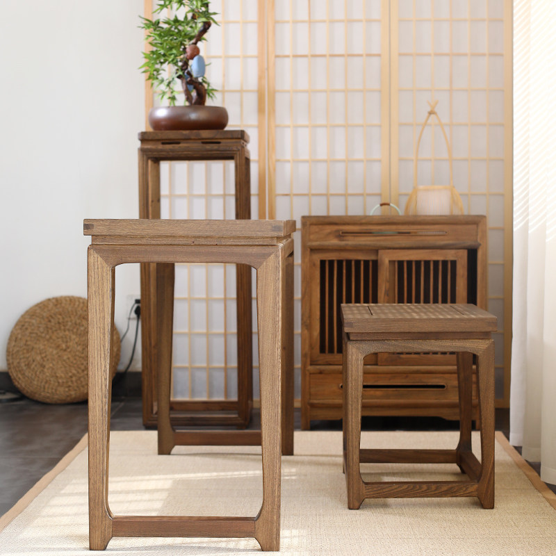 [USD 185.13] Machete Guten Table New Chinese Zen Solid Wood Table Bench ...