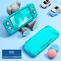 Switch Lite Skin -дружелюбная мягкая раковина [зеленый] Период пленки+шляпа