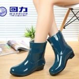 Warrior, модные милые нескользящие туфли из ПВХ, средней длины