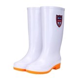 Warrior, мужские белые туфли, нескользящие флисовые бахилы, высокие сапоги, средней длины