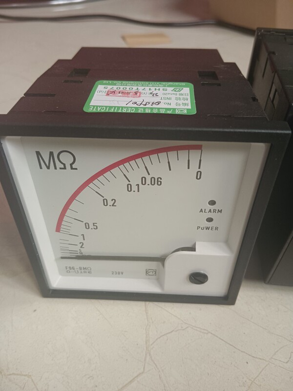 Shanghai Yitai F96-Bm European 90-Degree Grid Insulation Monitoring Meter/110V/220V/380V/440V