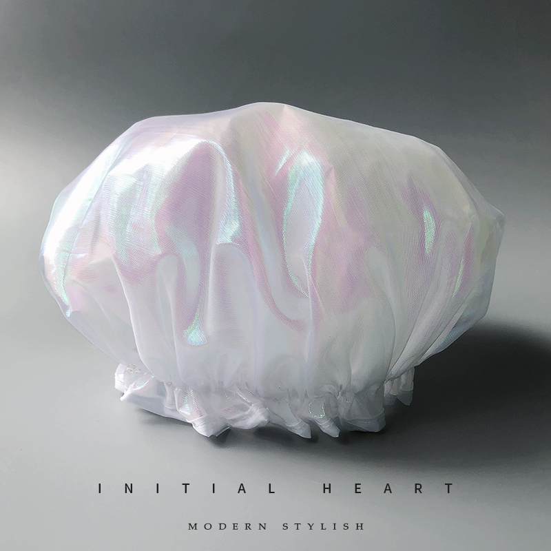 2025 新スタイル シャワーキャップ 女性用 防水 お風呂 特殊 防毛 ウェットキャップ 大人用 高価値 ネット 赤 二重層 シャワーキャップ