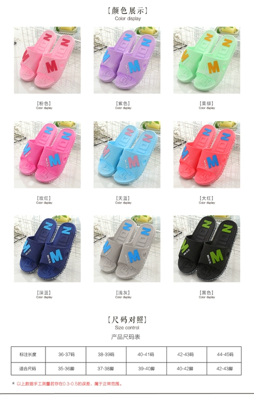 Dép đi trong phòng tắm mùa hè nam giới và phụ nữ vài trong nhà dép đi trong nhà non-slip dày nhựa dép tắm và dép đi trong nhà dép nhà tắm