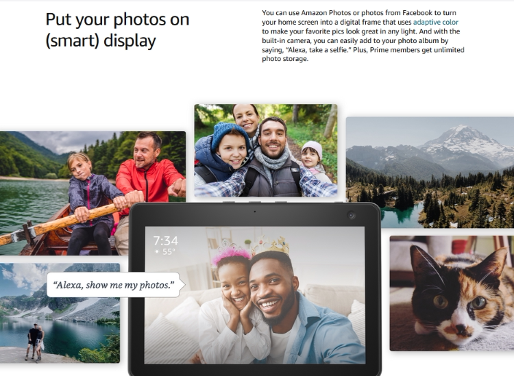 IP-камера 美国 all-new echo show 10 第三代 智能显示屏摄像头.