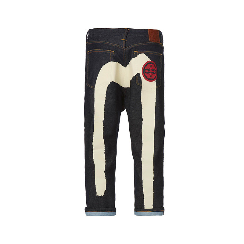 Джинсы ивису с рисунком