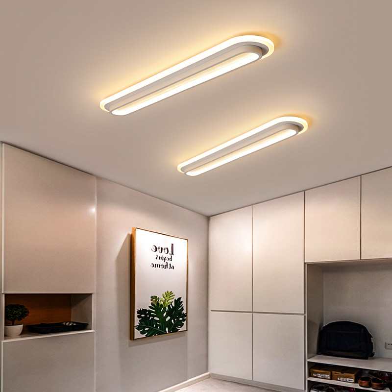 LED strip light Entrance walkway light Strip ultra-thin simple corridor balcony office cloakroom light Home light