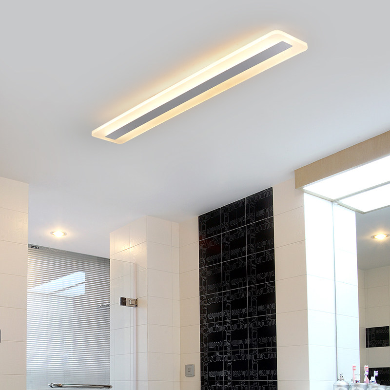 Minyixuan LED strip-shaped suction top light meeting Book room Balcony Aisle Hallway rectangular Xuanguan Lamp