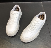 Small White Shoes Men Genuine Leather New Summer Mens Thick Bottom Lacing 100 Hitch Casual Shoes Pure Color Heightening White Board Shoes Men
