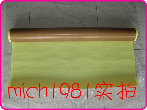 Food grade environmental protection Teflon single-sided adhesive high temperature cloth Teflon adhesive cloth 0 18 mm thick more durable