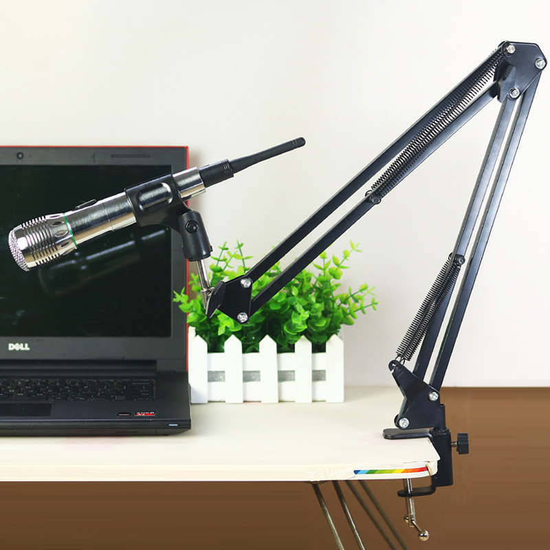 [USD 15.36] Gold Mike KM901 Computer Microphone Universal Cantilever ...