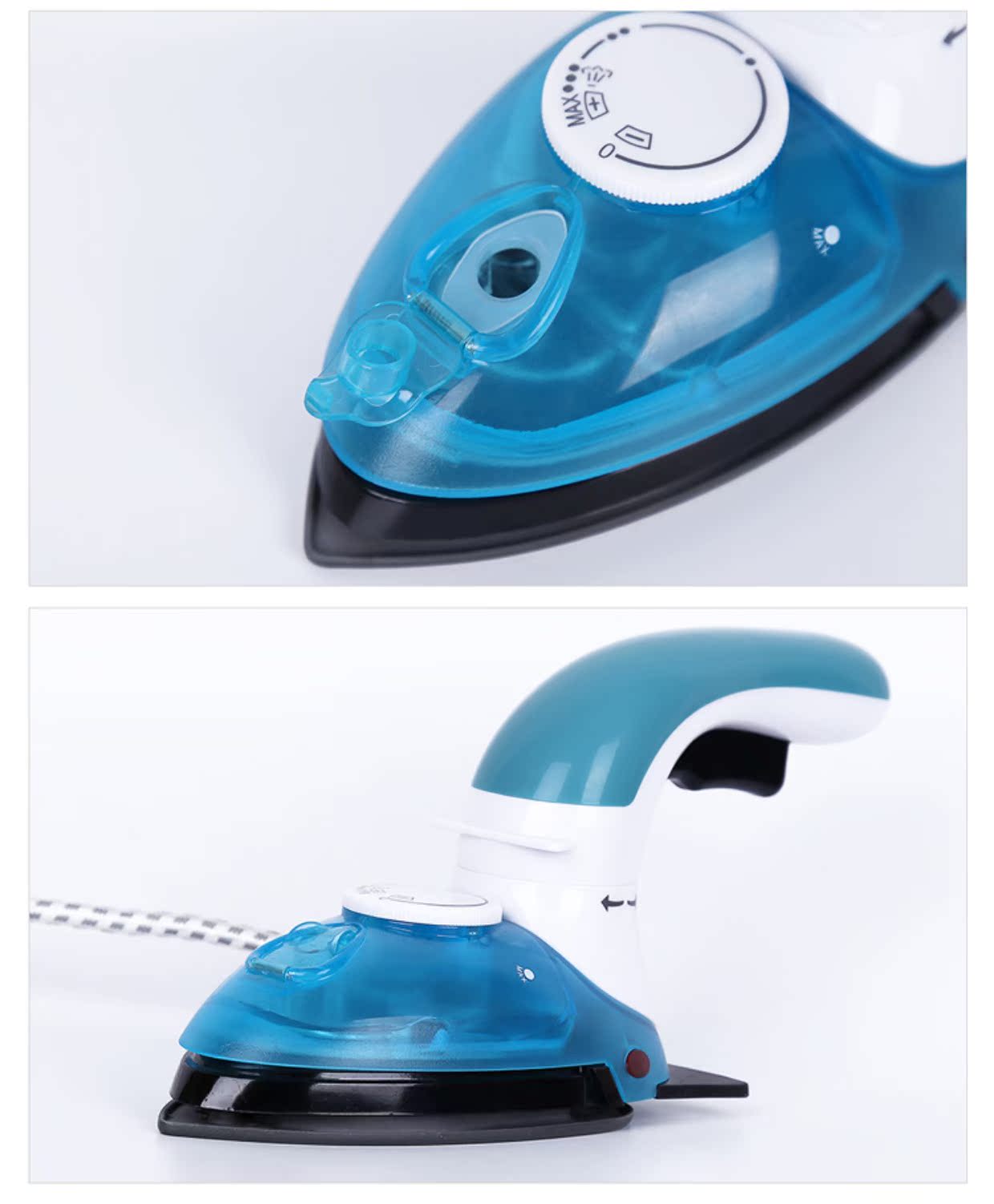 bàn ủi đồ đứng Bàn ủi điện mini YOUo cầm tay có bàn chải hơi nước sử dụng kép thông minh máy nóng điện nhỏ - Điện sắt 	bàn ủi fujiyama
