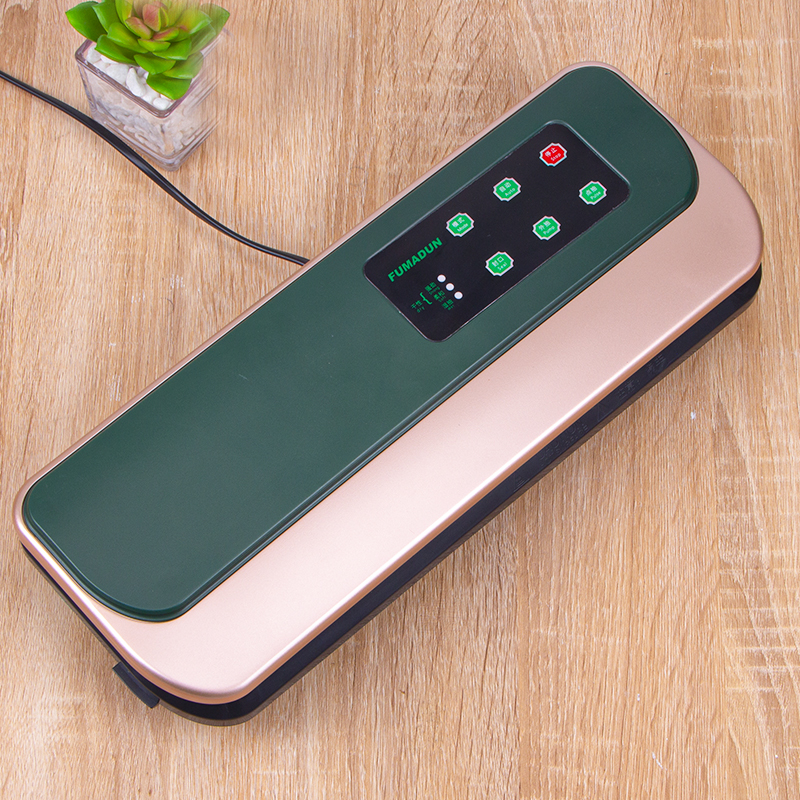 Vacuum sealing machine household high suction dry and wet dual use small automatic food preservation sealing machine packaging machine