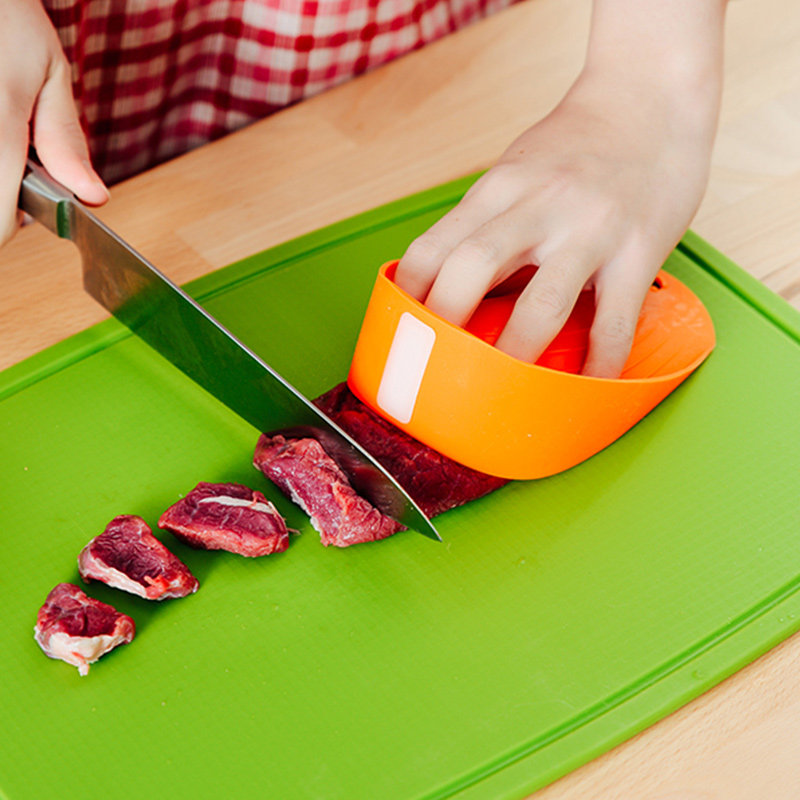 liflicon vegetable cutting hand guard multi-function finger guard silicone anti-scalding gloves meat cutting finger guard anti-cutting hand artifact