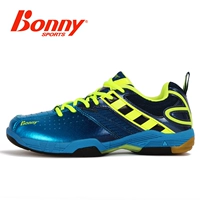 Bonny wave nam và nữ sinh viên 609 giày cầu lông chuyên nghiệp giày thể thao thoáng khí chống trơn trượt - Giày cầu lông giày thể thao nữ 