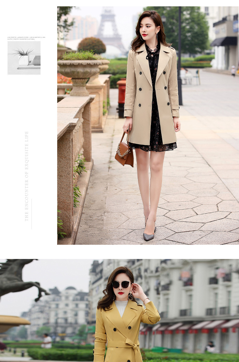 Trench pour femme      en Polyester - Ref 3227393 Image 18